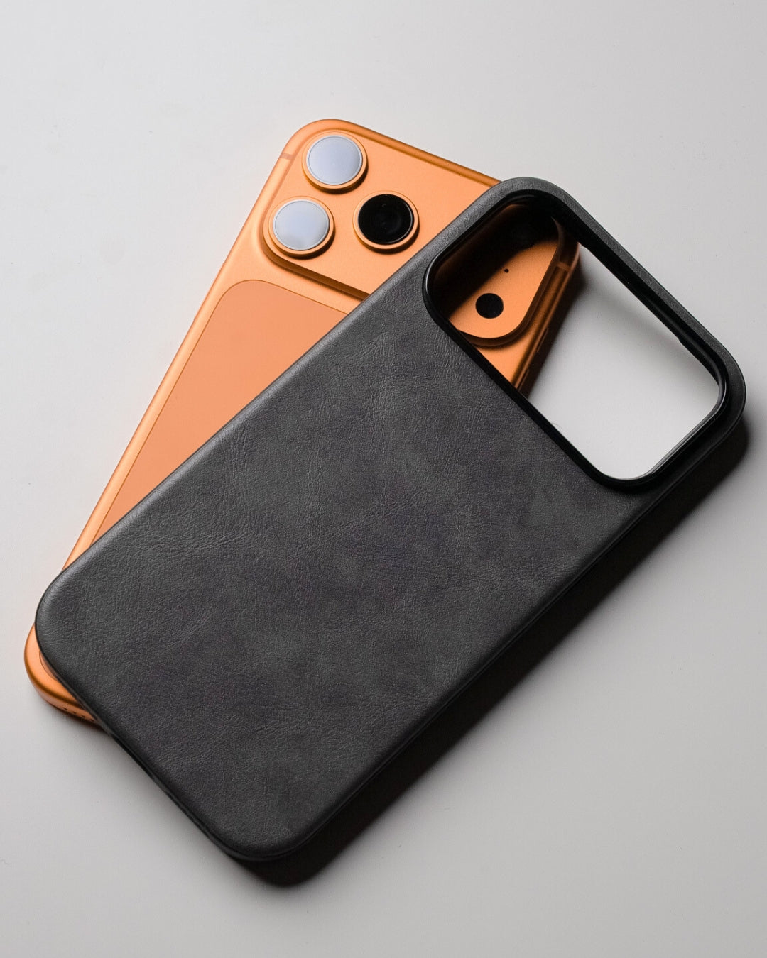 IZONE Slim Leather Case – Stone Grey