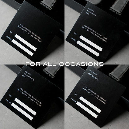 GIFT PACKAGE - IZONE Full Leather Set - STONE GREY