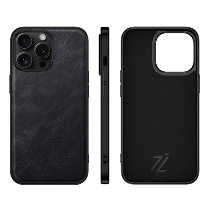 IZONE Slim Leather Case - Jet Black